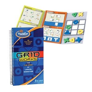 Grid Works by ThinkFun The Fun Game of Logical Deduction Puzzle Game New Sealed